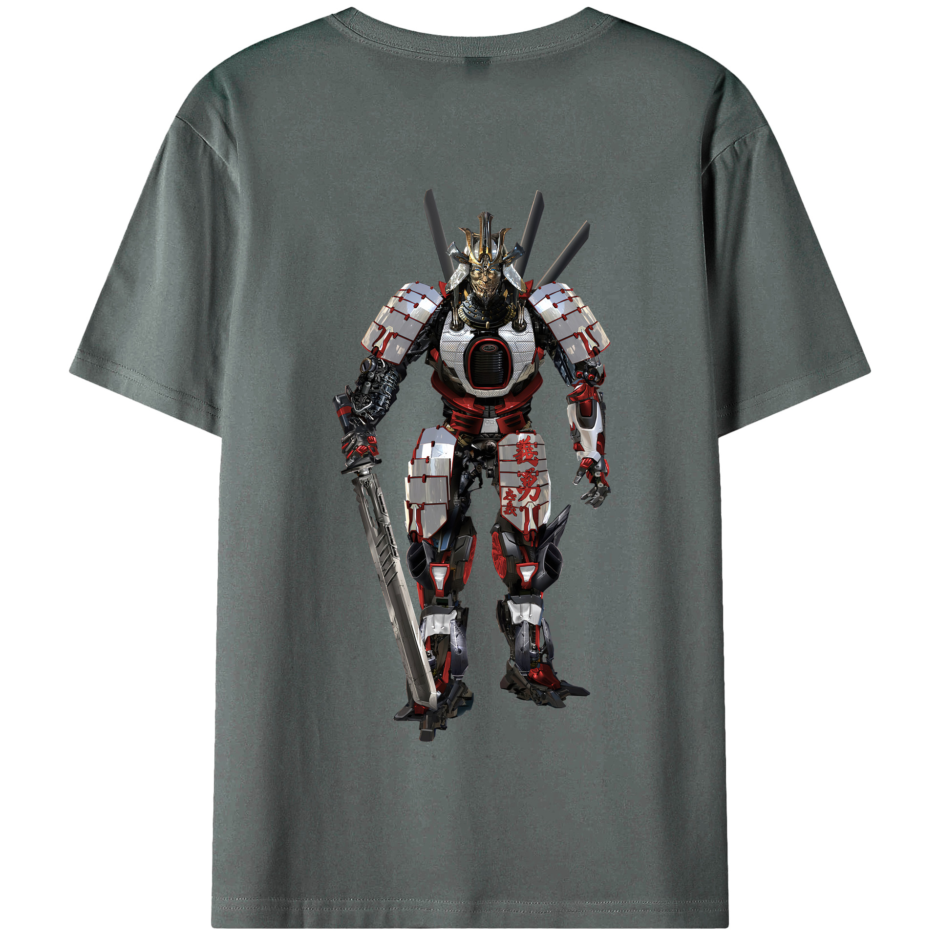 （画像用） Transformers トランスフォーマー 綿100％半袖Tシャツ（背面プリント）